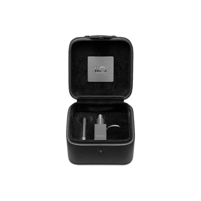 Denon DL-A110 | Cartouche à bobine mobile - Édition 110e Anniversaire - Tête en graphite argenté - Noir-SONXPLUS Thetford Mines