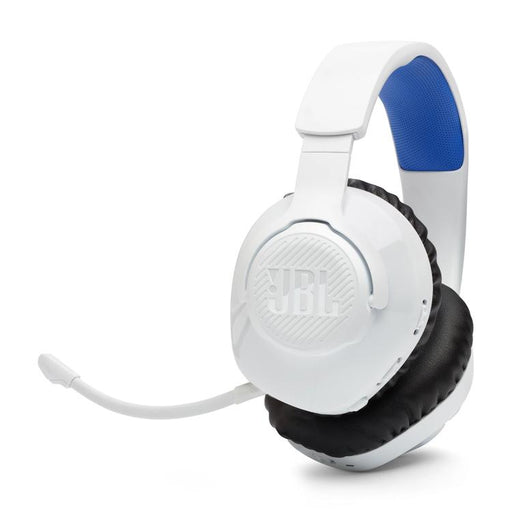 JBL Quantum 360P | Casque de jeu circum-auriculaire - Sans Fil - Pour Console Playstation - Blanc/Bleu-SONXPLUS Thetford Mines