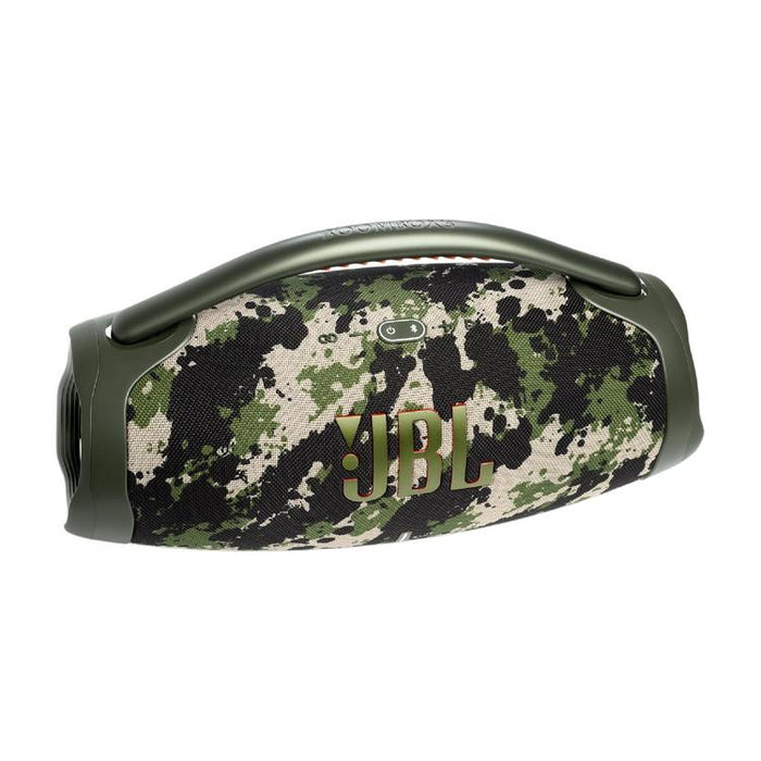 JBL Boombox 3 | Portable Speaker - Bluetooth - IP67 - 3 Channels - Camouflage-SONXPLUS Thetford Mines