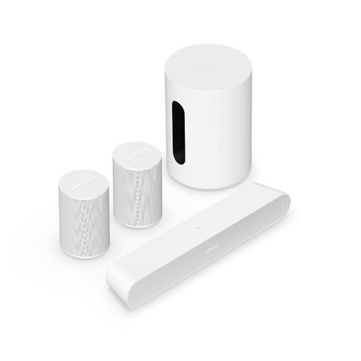 Sonos | Immersive Set with Ray - Sub Mini - 2 x Era 100 - White-SONXPLUS Thetford Mines
