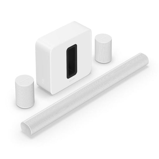 Sonos | Ensemble immersif haut de gamme avec Arc - Sub - Era 100 - Blanc-SONXPLUS Thetford Mines