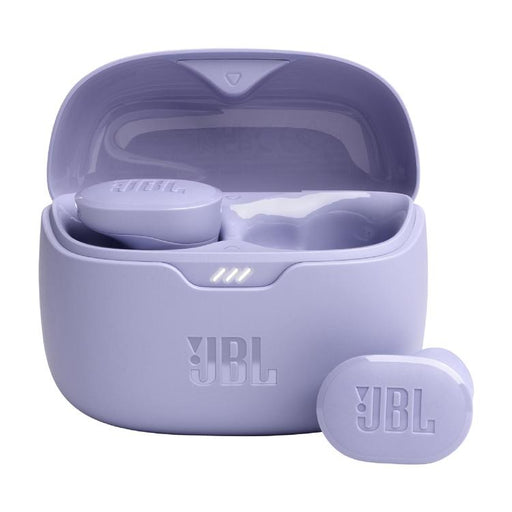 JBL Tune Buds | In-Ear Headphones - 100% Wireless - Bluetooth - Noise cancelling - 4 microphones - Purple-SONXPLUS Thetford Mines