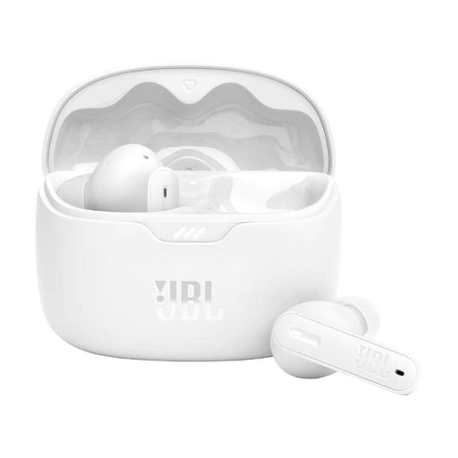 JBL Tune Beam | In-Ear Headphones - 100% Wireless - Bluetooth - Smart Ambient - Stick-open Design - White-SONXPLUS Thetford Mines