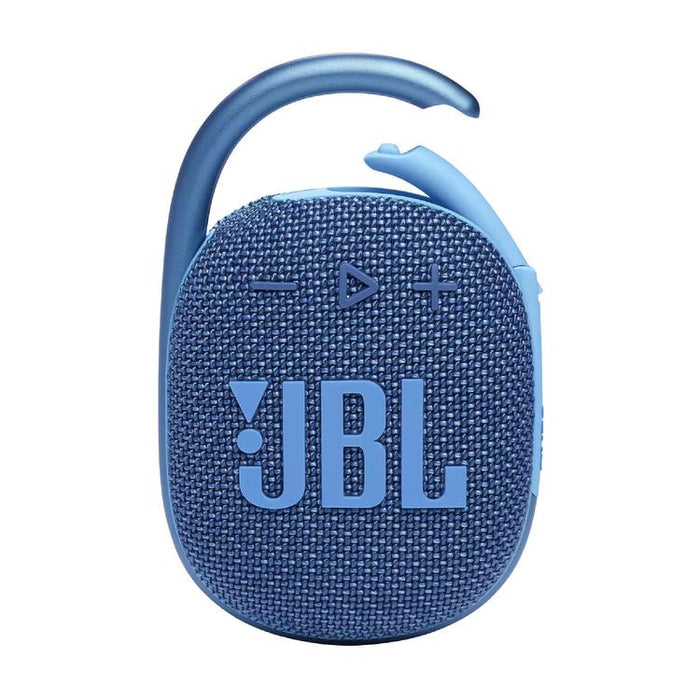 JBL Clip 4 Eco | Haut-parleur - Ultra-portable - Étanche - Bluetooth - Mousqueton intégré - Bleu-SONXPLUS Thetford Mines