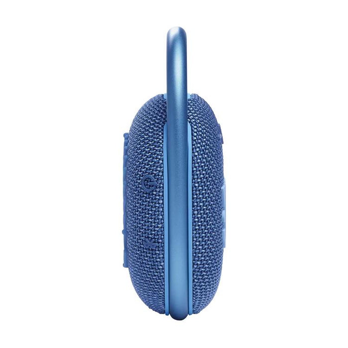 JBL Clip 4 Eco | Haut-parleur - Ultra-portable - Étanche - Bluetooth - Mousqueton intégré - Bleu-SONXPLUS Thetford Mines