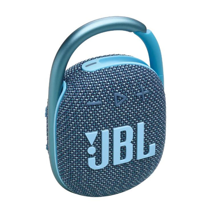 JBL Clip 4 Eco | Haut-parleur - Ultra-portable - Étanche - Bluetooth - Mousqueton intégré - Bleu-SONXPLUS Thetford Mines