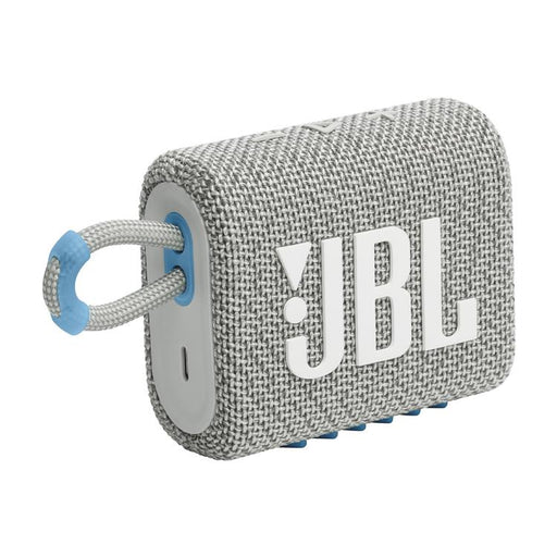 JBL Go 3 Eco | Mini Speaker - Ultra-portable - Bluetooth - IP67 - White-SONXPLUS Thetford Mines