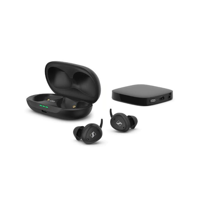 Sennheiser TV Clear Set | In-Ear Headphones - Wireless - Bluetooth - TV Connector - Black-SONXPLUS Thetford Mines