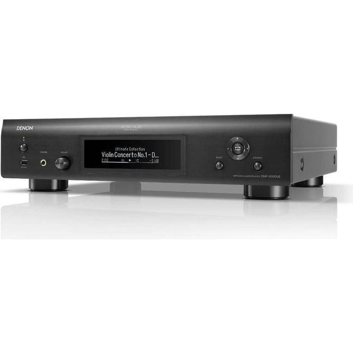 Denon DNP-2000NE | High Resolution Network Player - Integrated HEOS - Wi-fi - Black-SONXPLUS Thetford Mines
