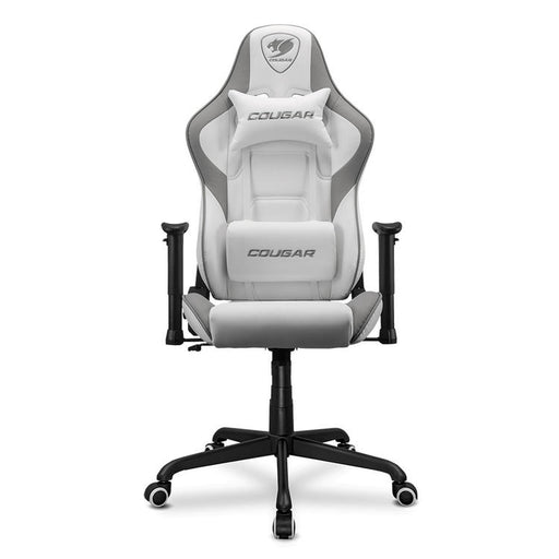 Cougar Armor Elite 300114 | Chaise de jeu - Ergonomique et réglable - Cuir PVC - Blanche-SONXPLUS Thetford Mines