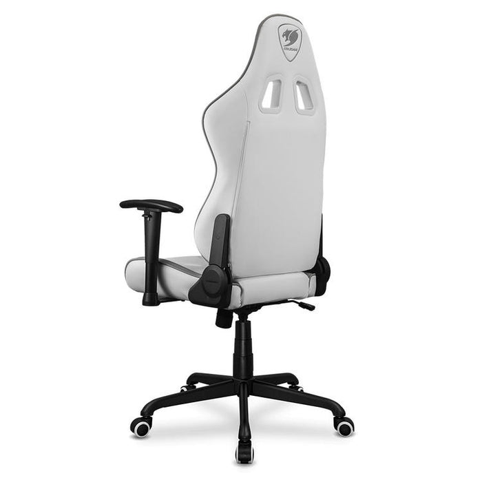 Cougar Armor Elite 300114 | Play chair - Ergonomic and adjustable - PVC leather - White-SONXPLUS Thetford Mines