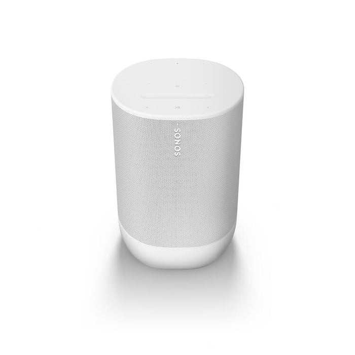 Sonos Move 2 | Haut-parleur sans fil - Stéréo - Commande Vocale - Jusqu'à 24 heures d'autonomies - Blanc-SONXPLUS Thetford Mines