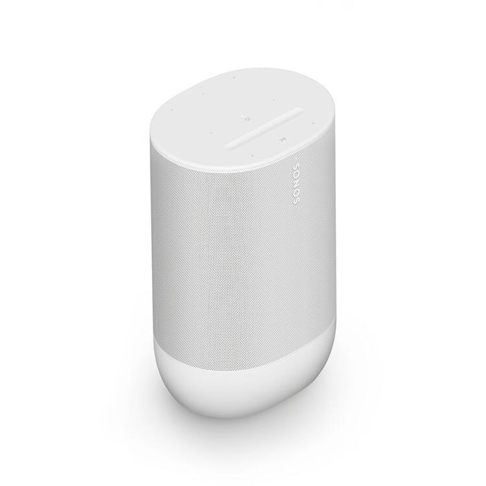 Sonos Move 2 | Haut-parleur sans fil - Stéréo - Commande Vocale - Jusqu'à 24 heures d'autonomies - Blanc-SONXPLUS Thetford Mines