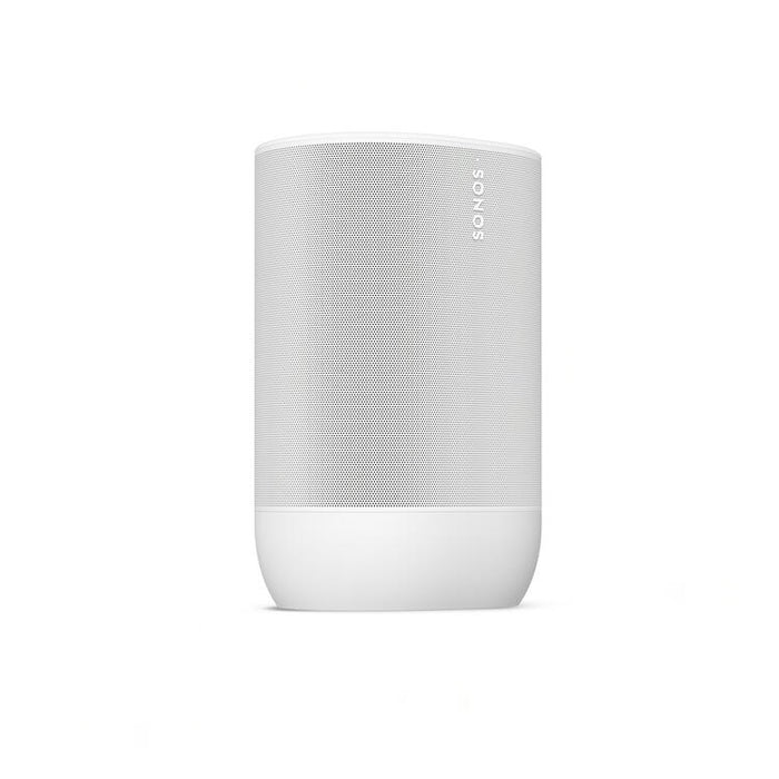 Sonos Move 2 | Haut-parleur sans fil - Stéréo - Commande Vocale - Jusqu'à 24 heures d'autonomies - Blanc-SONXPLUS Thetford Mines