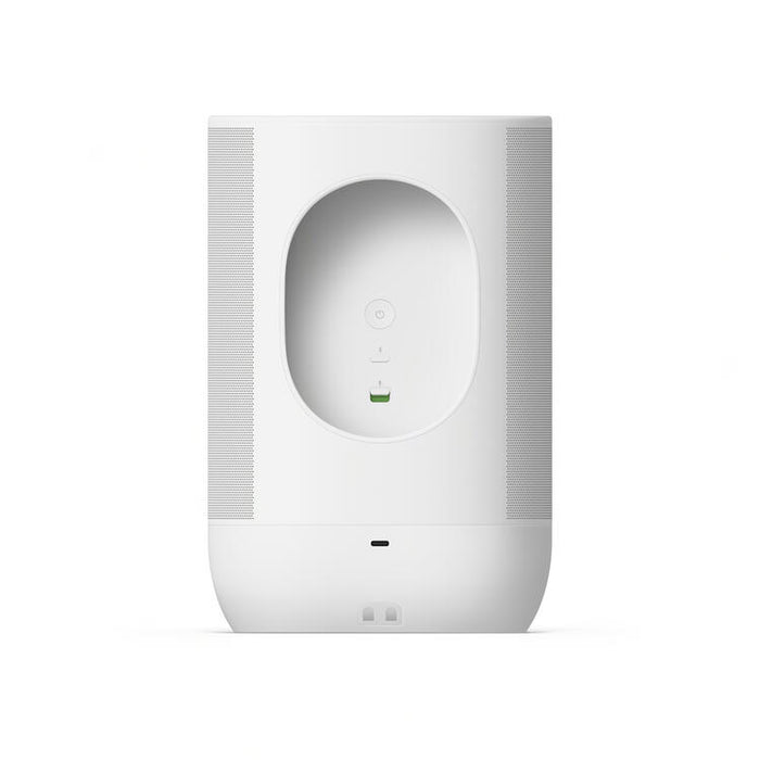 Sonos Move 2 | Haut-parleur sans fil - Stéréo - Commande Vocale - Jusqu'à 24 heures d'autonomies - Blanc-SONXPLUS Thetford Mines