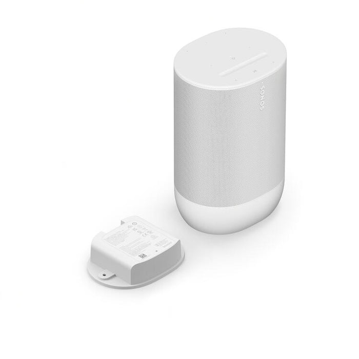 Sonos Move 2 | Haut-parleur sans fil - Stéréo - Commande Vocale - Jusqu'à 24 heures d'autonomies - Blanc-SONXPLUS Thetford Mines
