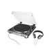 Audio-Technica AT-LP60XHP-GM | Table tournante - Stéréo - Avec casque - Métal Gun-SONXPLUS Thetford Mines