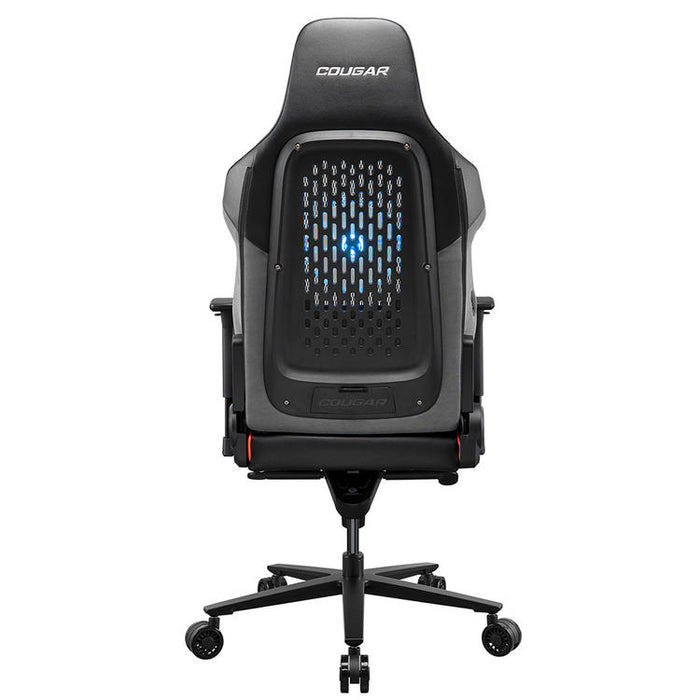 Cougar NxSys Aero | Play chair - Built-in 200mm fan - Scalloped bucket seat - Orange-SONXPLUS Thetford Mines