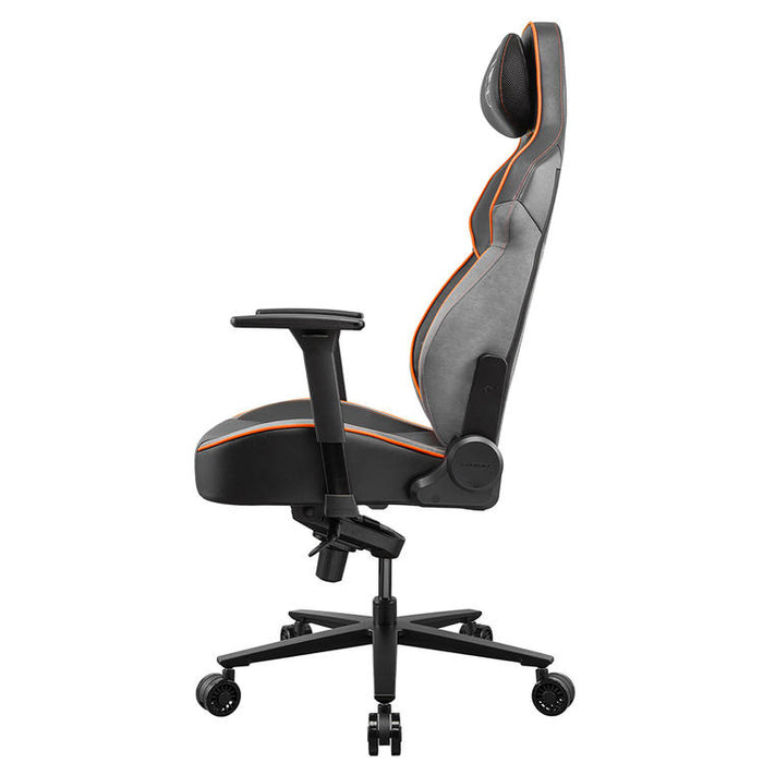 Cougar NxSys Aero | Play chair - Built-in 200mm fan - Scalloped bucket seat - Orange-SONXPLUS Thetford Mines