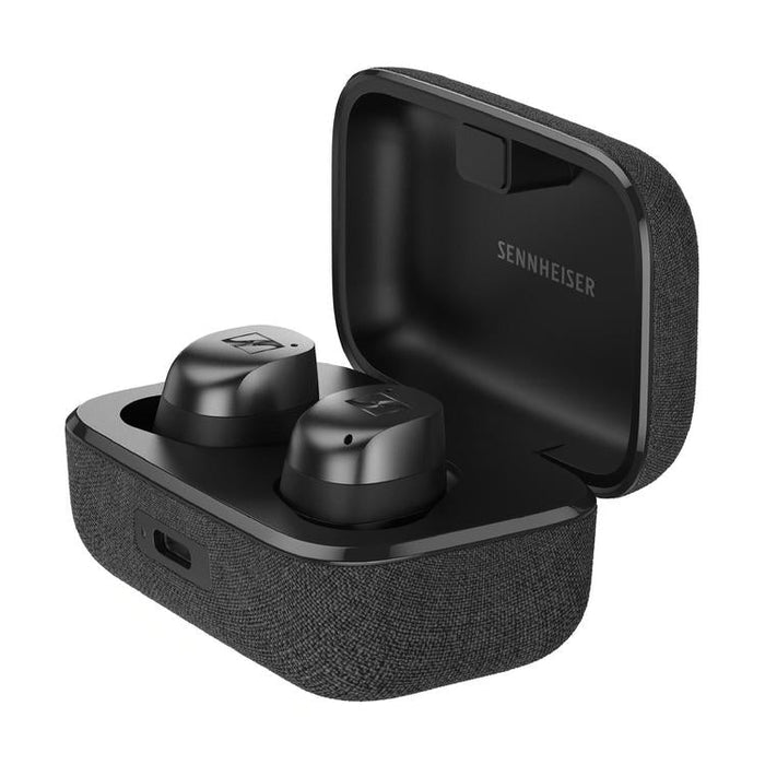 Sennheiser MOMENTUM True Wireless 4 | Écouteurs intra-auriculaires - Sans fil - Réduction adaptative du bruit - Noir/Graphite | Sonxplus Thetford Mines