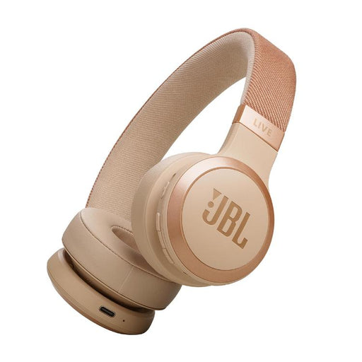 JBL Live 670NC | Écouteurs circum-auriculaires - Sans fil - Bluetooth - Sable | Sonxplus Thetford Mines