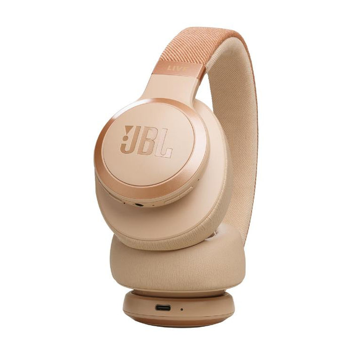 JBL Live 770NC | Around-Ear Headphones - Wireless - Bluetooth - Sable-SONXPLUS Thetford Mines