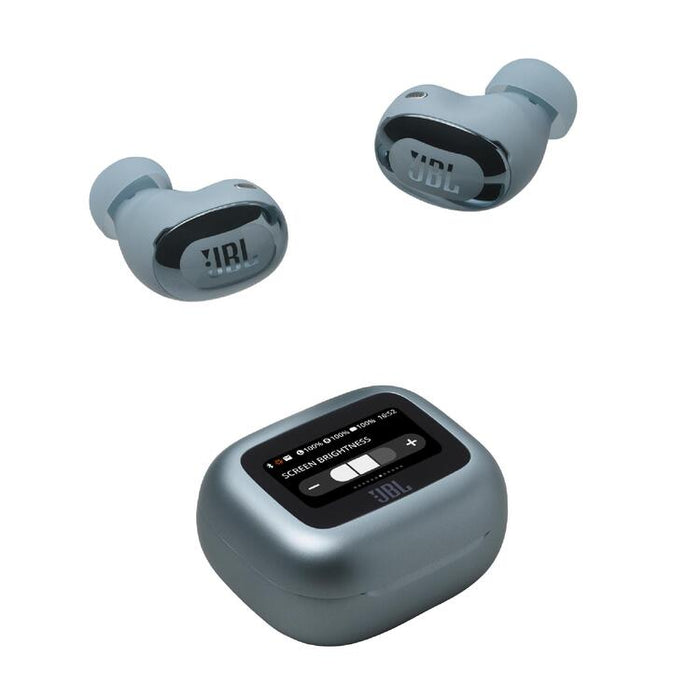 JBL Live Buds 3 | Écouteurs intra-auriculaires - Écran tactile LED 1,45" - Bluetooth - Bleu-SONXPLUS Thetford Mines
