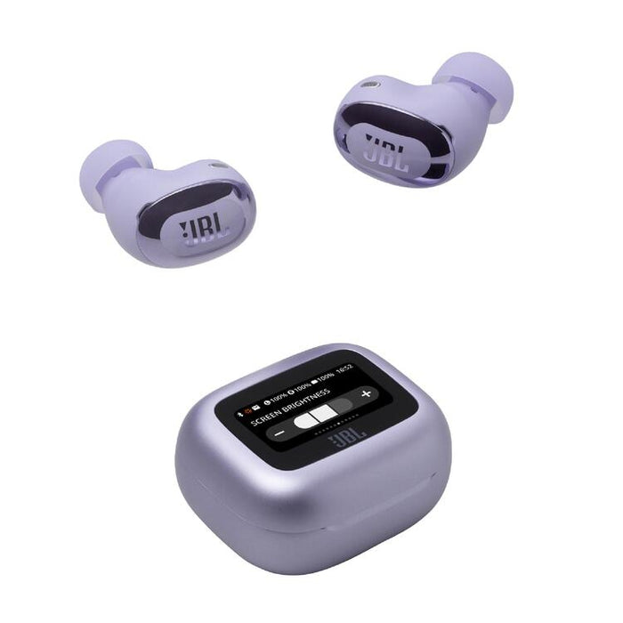JBL Live Buds 3 | Écouteurs intra-auriculaires - Écran tactile LED 1,45" - Bluetooth - Mauve-SONXPLUS Thetford Mines