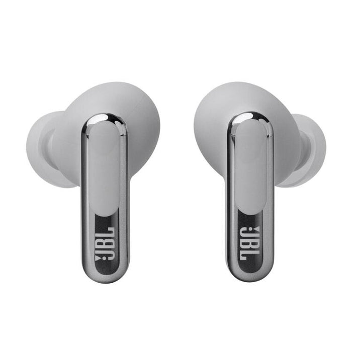 JBL Live Beam 3 | Écouteurs intra-auriculaires - Écran tactile LED 1,45" - Argent-SONXPLUS Thetford Mines
