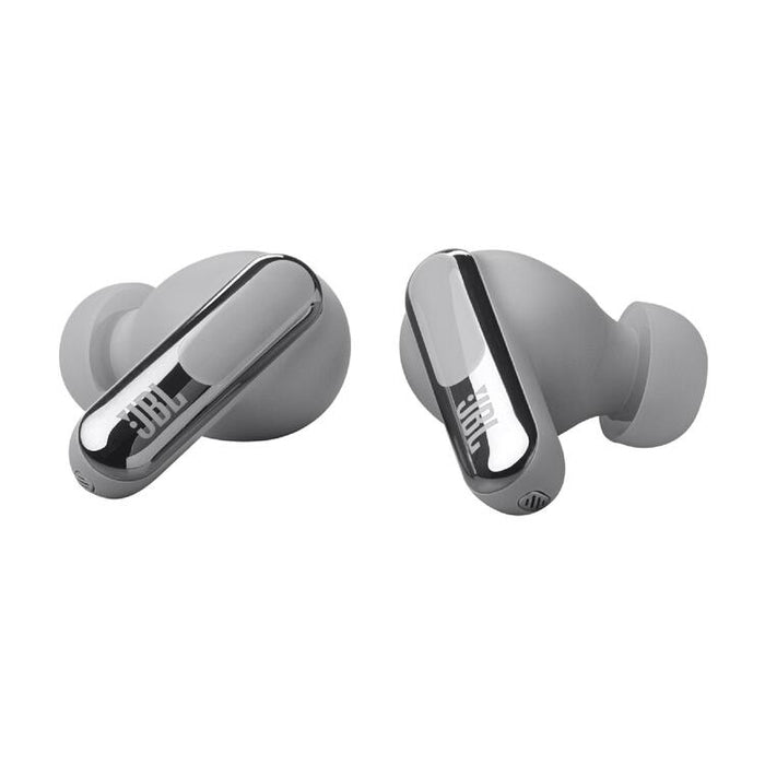 JBL Live Beam 3 | Écouteurs intra-auriculaires - Écran tactile LED 1,45" - Argent-SONXPLUS Thetford Mines