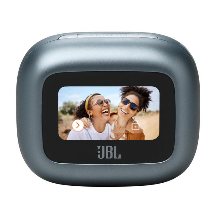 JBL Live Beam 3 | Écouteurs intra-auriculaires - Écran tactile LED 1,45" - Bleu-SONXPLUS Thetford Mines