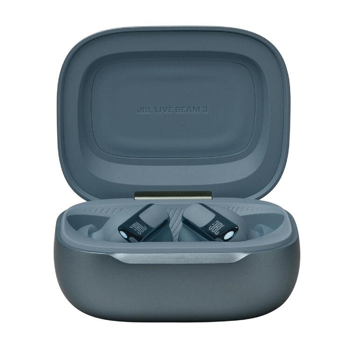 JBL Live Beam 3 | Écouteurs intra-auriculaires - Écran tactile LED 1,45" - Bleu-SONXPLUS Thetford Mines