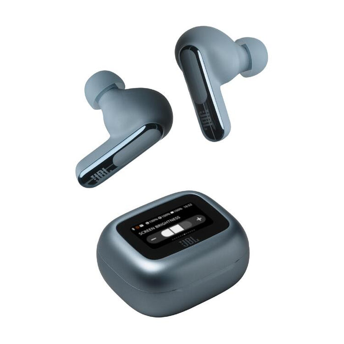 JBL Live Beam 3 | Écouteurs intra-auriculaires - Écran tactile LED 1,45" - Bleu-SONXPLUS Thetford Mines