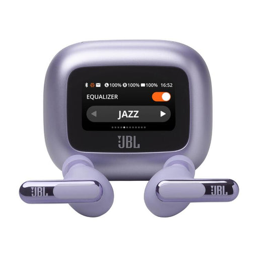 JBL Live Beam 3 | Écouteurs intra-auriculaires - Écran tactile LED 1,45" - Mauve-SONXPLUS Thetford Mines