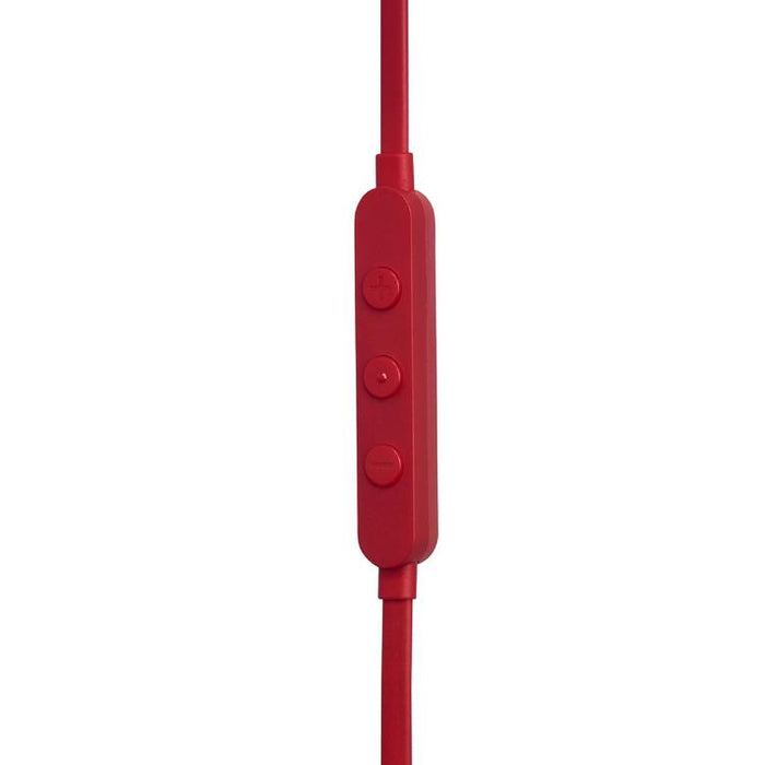 JBL Tune 310C | Écouteurs intra-auriculaires - Filaire - USB-C - Télécommande 3 boutons - Rouge-SONXPLUS Thetford Mines