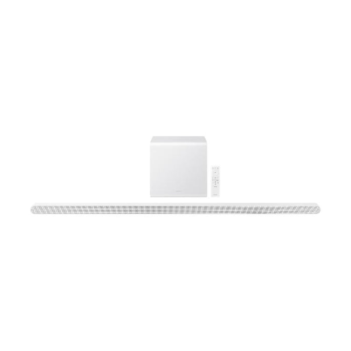 Samsung HW-S801D | Barre de son ultra slim - 3.1.2 canaux - Caisson de graves sans fil - 330W - Dolby Atmos - Bluetooth - Blanc-SONXPLUS Thetford Mines