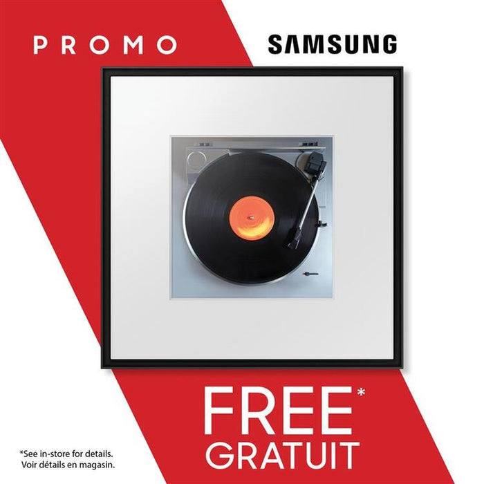 Samsung HW-LS60D | Music Frame Speaker - Wireless - Customizable - Black