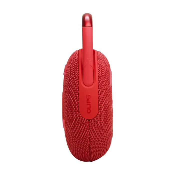 JBL Clip 5 | Haut-parleur à mousqueton portable - Bluetooth - IP67 - Rouge-SONXPLUS Thetford Mines