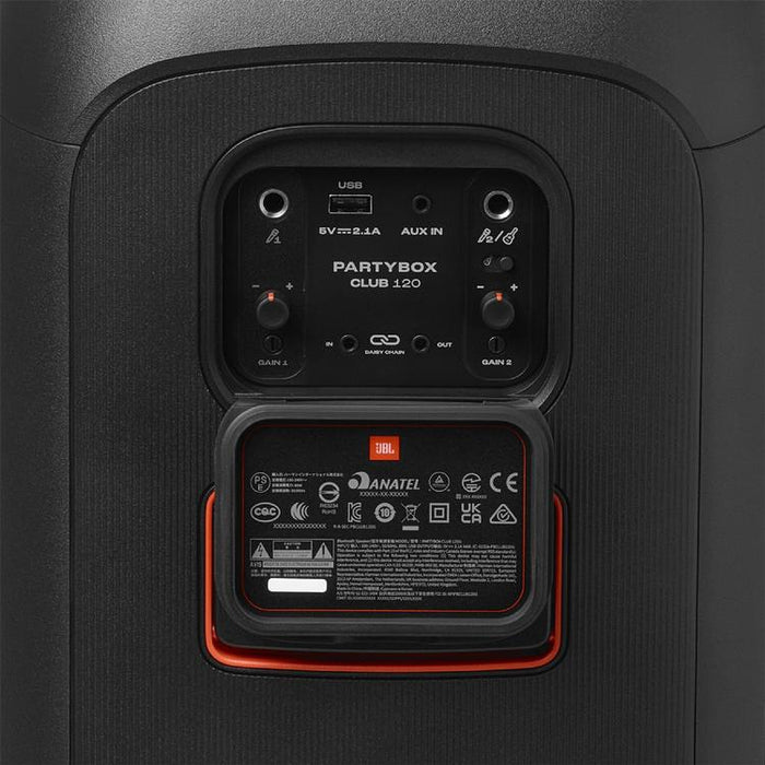 JBL PartyBox Club 120 | Haut-parleur portable - Sans fil - Bluetooth - Effets lumineux - 160 W - Noir-SONXPLUS Thetford Mines