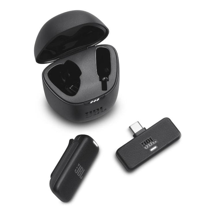 JBL Quantum Stream Wireless | Microphone sans fil à clip - 24 Heures d'autonomie totale - Noir-SONXPLUS Thetford Mines