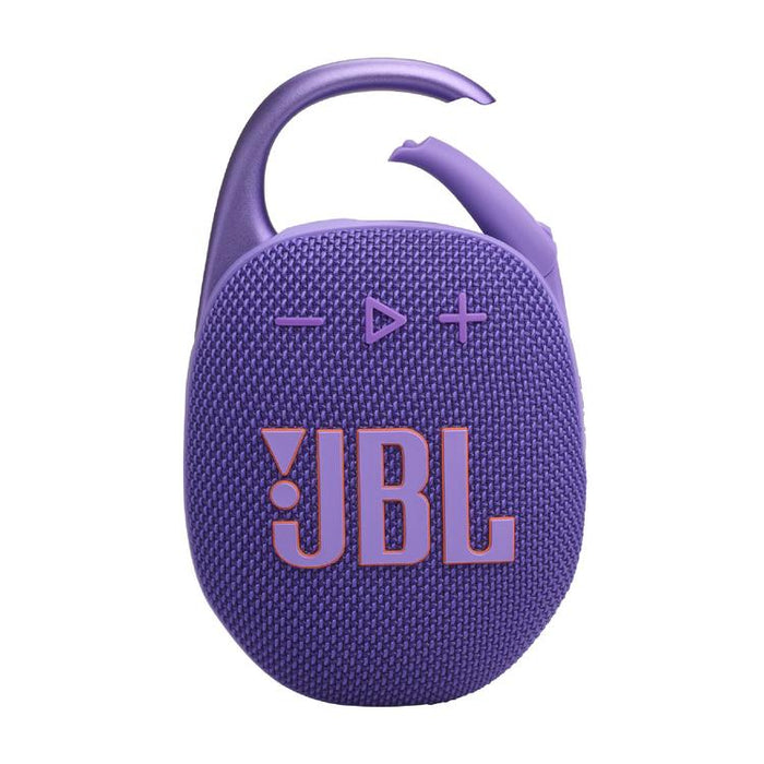 JBL Clip 5 | Haut-parleur à mousqueton portable - Bluetooth - IP67 - Mauve-SONXPLUS Thetford Mines