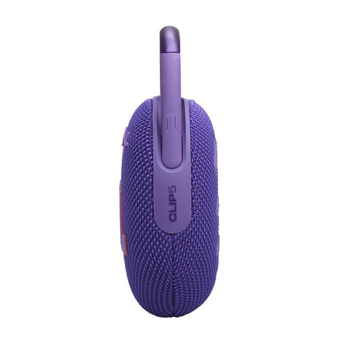 JBL Clip 5 | Haut-parleur à mousqueton portable - Bluetooth - IP67 - Mauve-SONXPLUS Thetford Mines