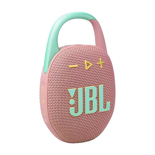 JBL Clip 5 | Haut-parleur à mousqueton portable - Bluetooth - IP67 - Rose-SONXPLUS Thetford Mines