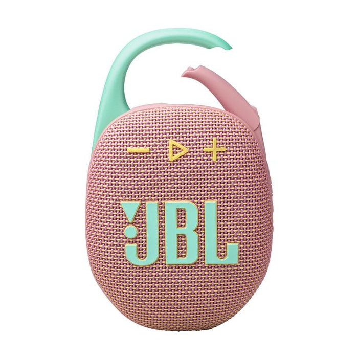 JBL Clip 5 | Haut-parleur à mousqueton portable - Bluetooth - IP67 - Rose-SONXPLUS Thetford Mines
