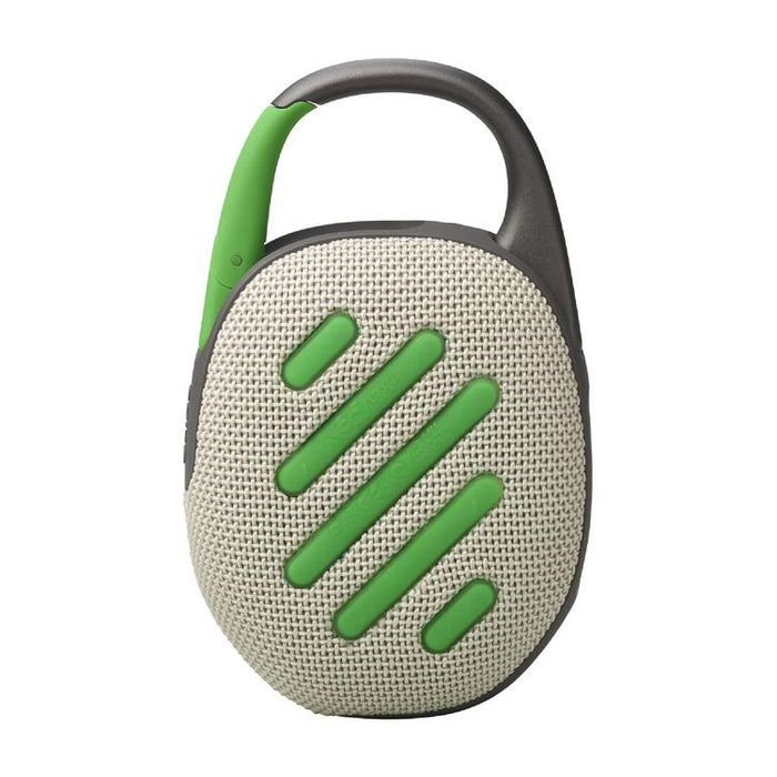 JBL Clip 5 | Haut-parleur à mousqueton portable - Bluetooth - IP67 - Sable-SONXPLUS Thetford Mines