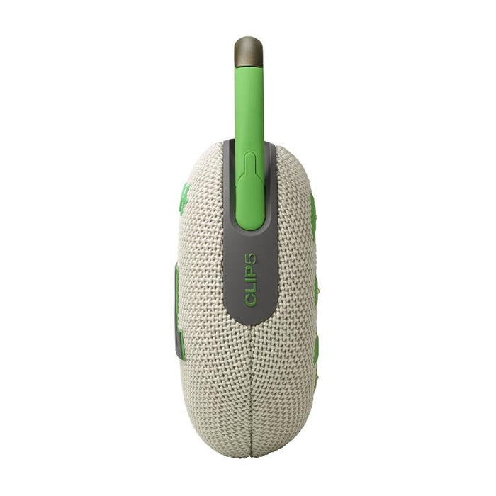 JBL Clip 5 | Haut-parleur à mousqueton portable - Bluetooth - IP67 - Sable-SONXPLUS Thetford Mines