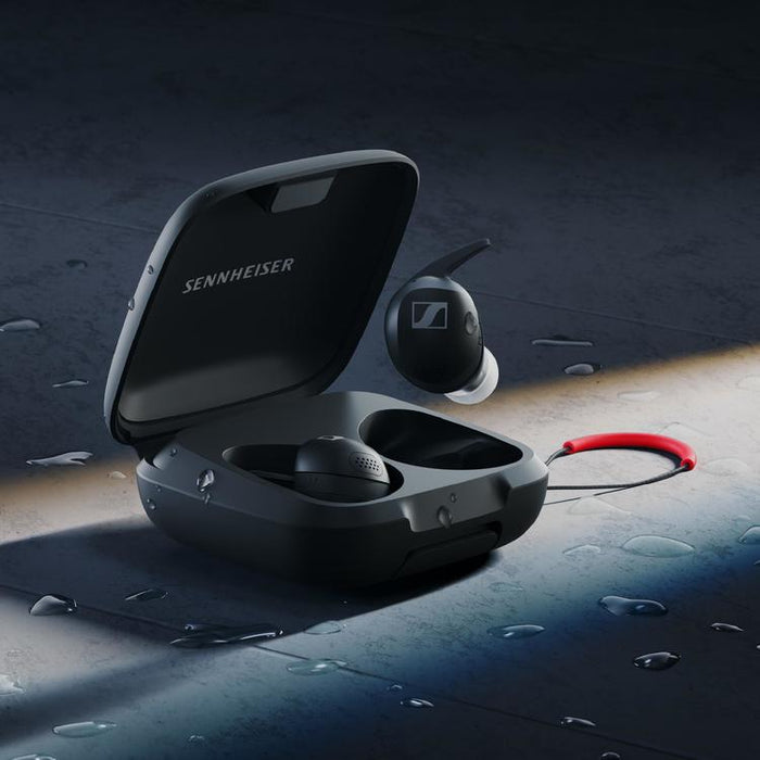 Sennheiser Momentum Sport TW | Écouteurs intra-auriculaires - Sans fil - Réduction active du bruit - Noir-SONXPLUS Thetford Mines