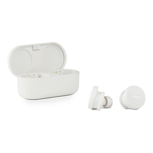 Denon PERL | Écouteurs intra-auriculaires - Sans fil - Bluetooth - Technologie Masimo Adaptive Acoustic - Blanc-SONXPLUS Thetford Mines