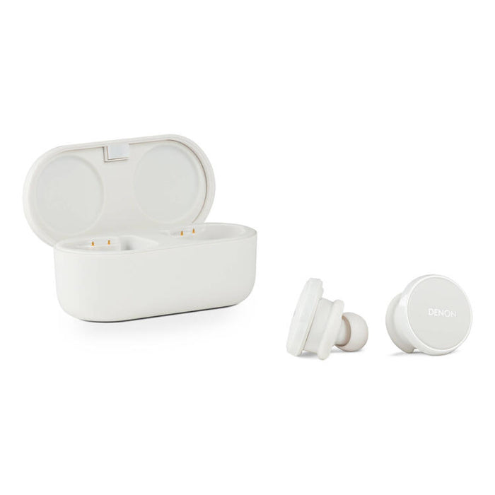 Denon PERL PRO | Écouteurs intra-auriculaires - Sans fil - Bluetooth - Technologie Masimo Adaptive Acoustic - Blanc-SONXPLUS Thetford Mines