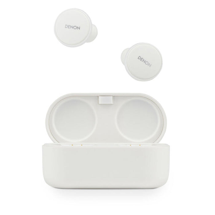 Denon PERL PRO | Écouteurs intra-auriculaires - Sans fil - Bluetooth - Technologie Masimo Adaptive Acoustic - Blanc-SONXPLUS Thetford Mines